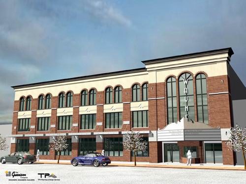 Wayne Theatre - Final Concept From Matthew Wilkinson (newer photo)